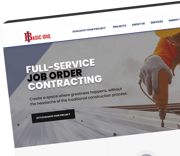 Case Study for Re-developement of BasicIDIQ webstie